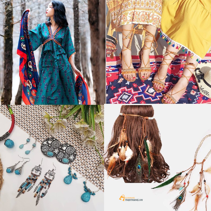 6 phụ kiện không thể thiếu khi diện phong cách thời trang Boho